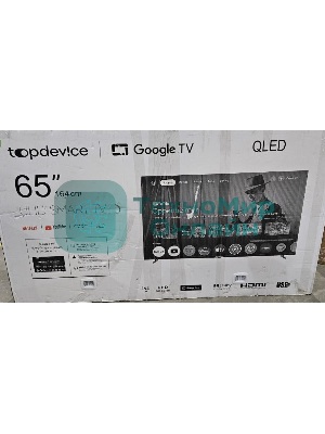 (Из ремонта, рабочий, гарантия 7 дней) Телевизор Topdevice 65