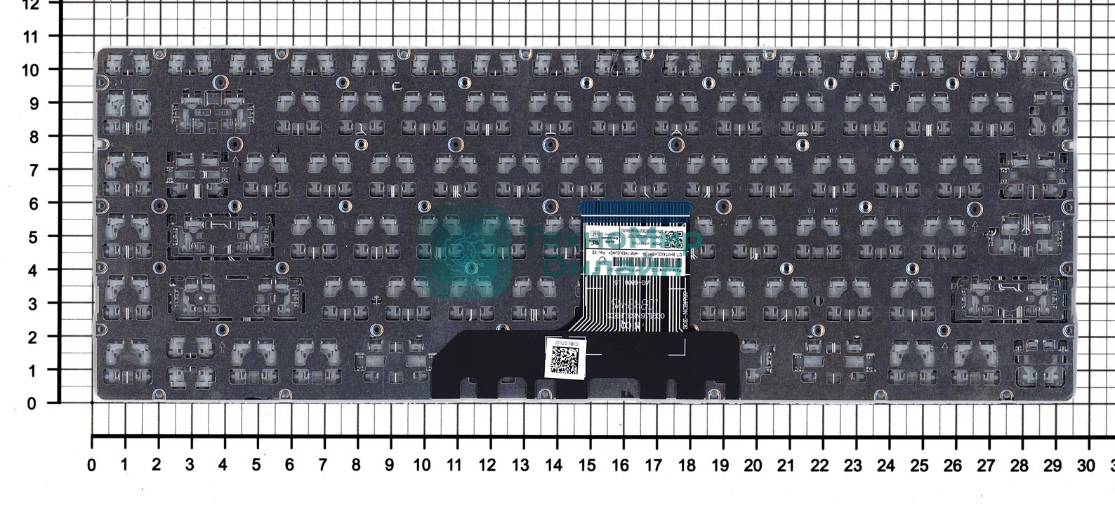 Клавиатура для ноутбука HP Envy 13-AH золото