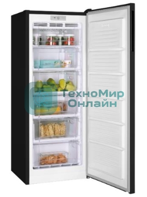 Морозилка Nordfrost DF 265 BAP, черный, 210л, 5 ящиков