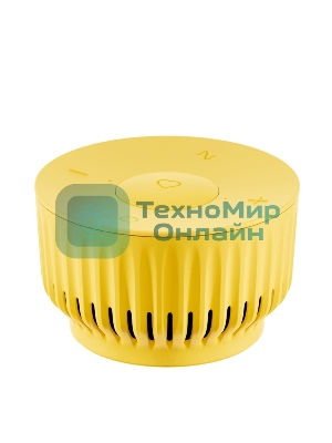 Умная колонка Sber SberBoom Mini, 5Вт, 1.0, мультирум, стереопара, детектор шума, световая индикация, Wi-Fi, Bluetooth 5.0, Салют, желтый