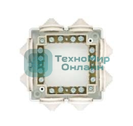 Коробка распределительная Кунцево-Электро ОП ПГ 90х90х42 мм с клемм. КОА-003