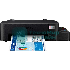 Принтер струйный Epson L121 (C11CD76414), A4, цветной, печ. до 9 стр/мин. (ч/б) до 4.8 стр/мин. (цвет), 720 x 720 dpi, USB