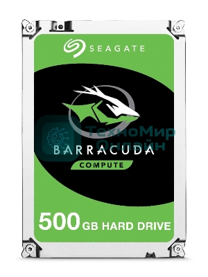 Жесткий диск 500Gb Seagate Barracuda (ST500DM009) SATA 6 Гбит/с, 7200 rpm, 32mb buffer