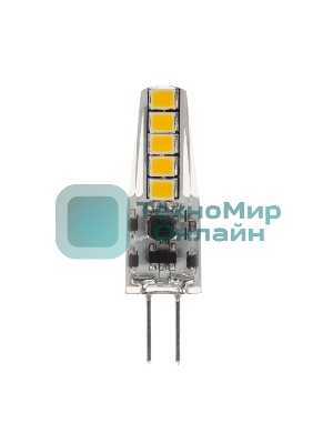 Лампа светодиодная Rexant капсульного типа JC-SILICON G4 220 В 2 Вт 4000 K нейтральный свет (силикон)