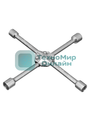 Ключ-крест баллонный Matrix, 17 х 19 х 21 х 22 мм, усиленный, толщина 16 мм