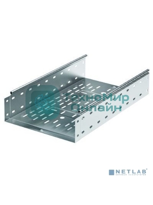 Лоток листовой перфорированный 200х100 L2000 сталь 0.8мм ДКС 35333