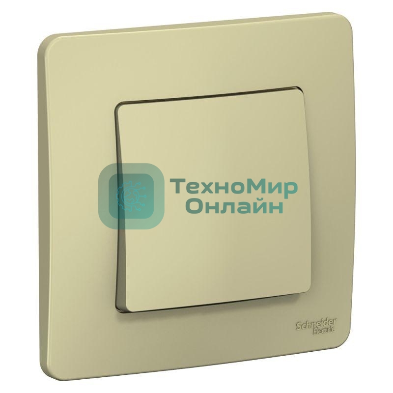 Переключатель 1-кл. СП BLANCA (сх.6) 10А 250В беж. SchE BLNVS010607