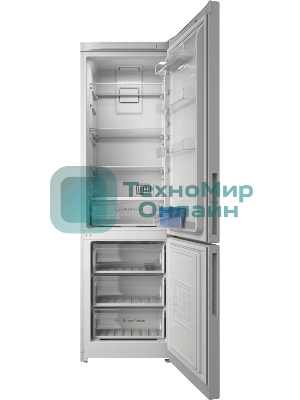 Холодильник Indesit ITR 5200 W белый двухкамерный 247/78л морозилка снизу
