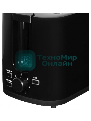 Тостер Hyundai HYT-3501 900 Вт, черный