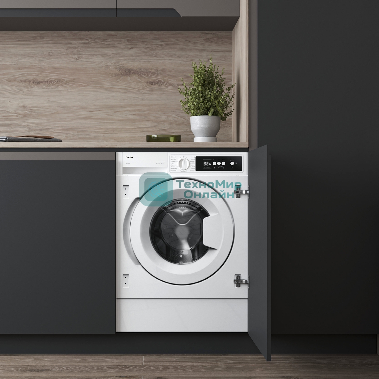 Стиральная машина Evelux EWI 61408 Встраиваемая