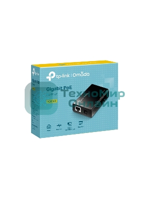 Сетевой адаптер TP-Link SMB TL-PoE10R Сплиттер PoE Data and Power carried over the same cable up to 100m, 5V/12V