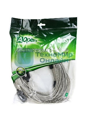 Кабель удлинитель Aopen активный ACU823-15M, USB2.0-repeater AM/AF 15м