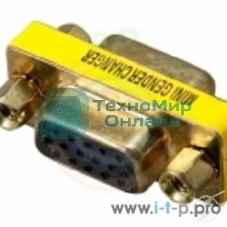 Переходник Rexant гн.VGA - гн.VGA GOLD
