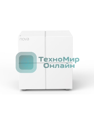Маршрутизатор Tenda nova MW6 (2 роутера) АС1200 Двухдиапазонная Wi-Fi Mesh система, 2 порта gigabit ethernet RJ45
