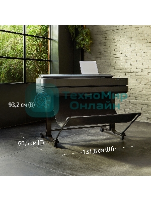 Плоттер струйный HP Designjet T630 (5HB11A/5HB11D), A0, 36