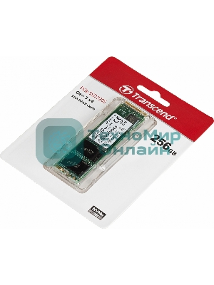 Накопитель SSD Transcend MTE220S SSD 256GB, 3D TLC, M.2 (2280), PCIe Gen 3.0 x4, NVMe, R3300/W1100, TBW 550