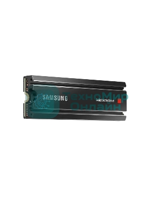 Накопитель SSD Samsung 980 PRO, 1TB, PCIe 4.0 x4, M.2 2280, NVMe, R/W 7000/5000, с радиатором