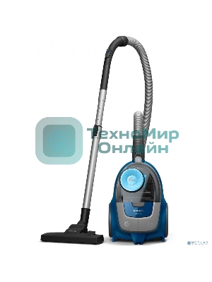 Пылесос Philips XB2022/01 темно-синий, 360/1800 Вт, уборка сухая, пылесборник контейнер 1.3 л