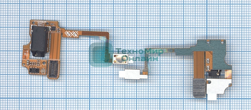 Аудио разъем для LG Optimus 2X P990 на шлейфе