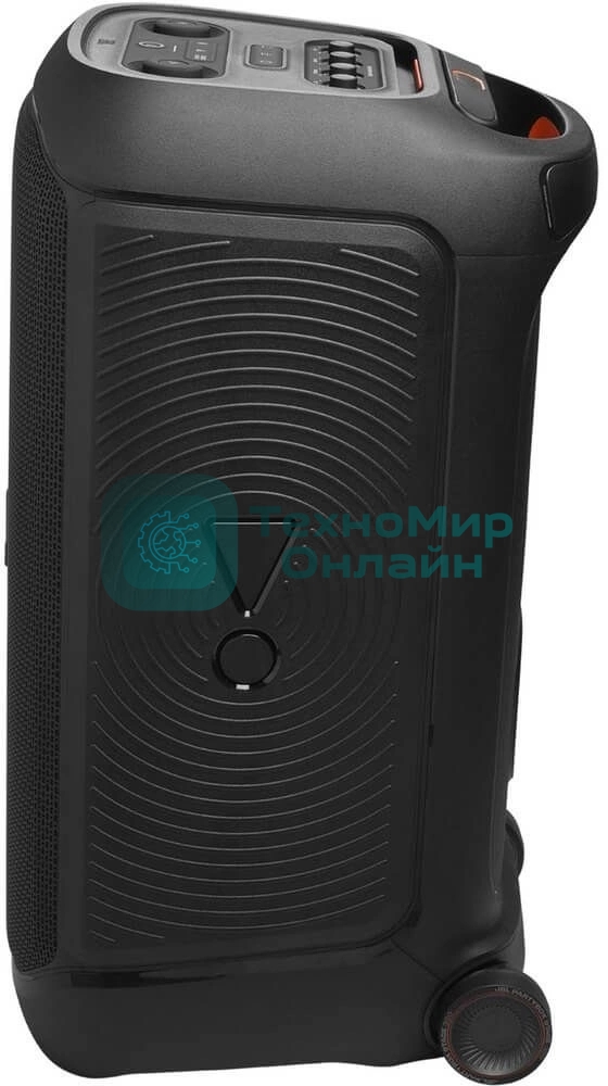 Портативная акустика JBL PartyBox Stage 320 (1.0 2 x 120 Вт, Bluetooth, AUX, USB, 6.3 мм jack, RGb подсветка, IPX4, JBLPBSTAGE320UK)