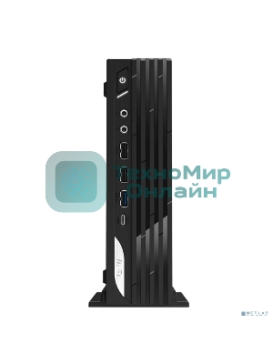 Мини ПК MSI Pro DP21 14M Mini Core i5-14400 (2.5GHz), 16Gb (8*2) DDR5 SO-DIMM, 512Gb SSD M.2, Intel Graphics, noDVD, WiFi, BT, 120W, VESA, COM Port, no keyboard&mouse, noOS, 1y war-ty (9S6-B0A431-1054)