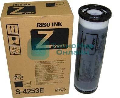 Краска RISO RZ/EZ 370/300/230/200 черный (1000мл) (o) (КРАТНО ДВУМ ШТУКАМ!!!) S-4253E/S-8113E