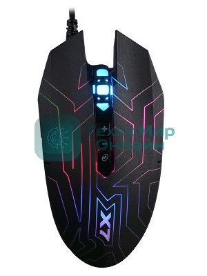 Мышь проводная A4Tech X77 черный, 2400 dpi, USB, кнопки - 8