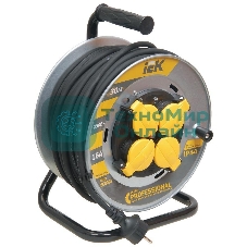 Удлинитель на мет. катушке 4х30 м с заземл. 16А IP44 УК30 