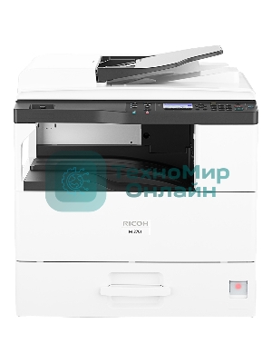 МФУ лазерное Ricoh M 2701 (418118), A3, ч/б, печ. до 27 стр/мин. (А4) до 15 стр/мин. (А3), скан. до 18 стр/мин. (ч/б) 6 стр/мин. (цвет), 600 x 600 dpi, Ethernet, USB