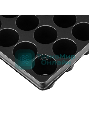 Кассета Россия для рассады, 52x31 см, высота 6 см, 54 ячейки, полистирол 64313