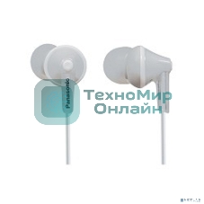 Проводные наушники Panasonic RP-HJE125E-W белый, внутриканальные, Jack 3.5 мм