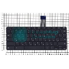 Клавиатура для ноутбука HP Chromebook 11 G2 G3 G4 11-2000 11-2100 черная