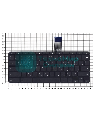 Клавиатура для ноутбука HP Chromebook 11 G2 G3 G4 11-2000 11-2100 черная