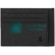 Картхолдер Piquadro Black Square PP2762B3R/N черный, натуральная кожа