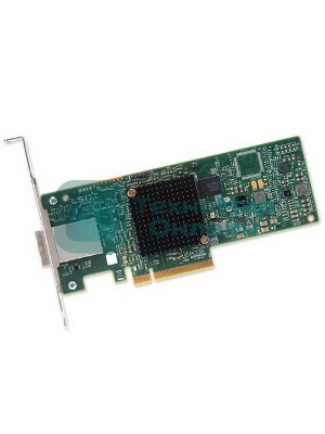 Контроллер LSI SAS9300-8E (PCI-E 3.0 x8, LP, EXTERNAL) SGL SAS12G, 8port (2*extSFF8644), Каб.отдельно