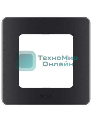 Рамка 1 пост. антрацит Legrand