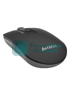Мышь беспроводная A4Tech Fstyler FG20 серый, 2000 dpi, радиоканал, USB, кнопки - 4