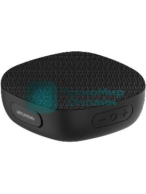 Колонка портативная Hyundai H-PS1010 черный 5W 1.0 BT 10м 1200mAh