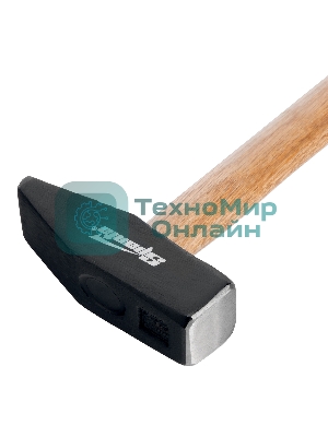 Молоток слесарный Sparta 1500 г, квадратный боек, деревянная рукоятка