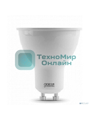Лампа светодиодная LED 5,5Вт GU10 220В 2700К Elementary MR16 13616 Gauss