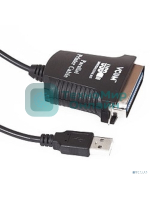 Кабель AM/LPT 1.8м VCOM адаптер USB -> LPT (прямое подключение к LPT порту принтера), VUS7052