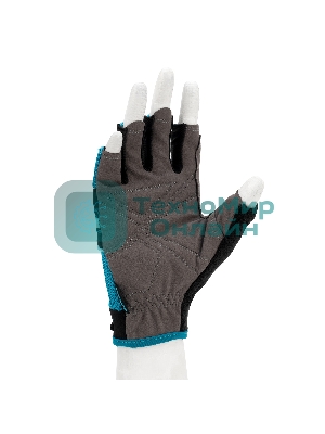 Перчатки комбинированные облегченные Gross открытые пальцы, AKTIV, размер М (8)