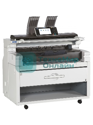 МФУ лазерное Ricoh MP W6700SP (417290), А0, монохромный, печ. до 3,3 стр/мин (A0) 6,7 стр/мин (A1), 36