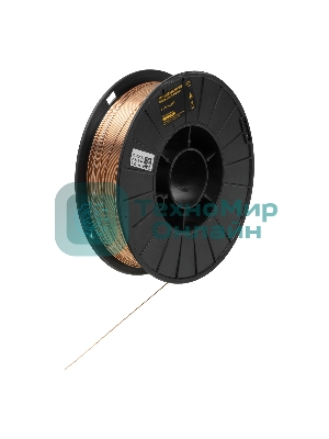 Омедненная проволока Denzel ER70S-6, диам. 1 мм, 5 кг, диам. катушки D200