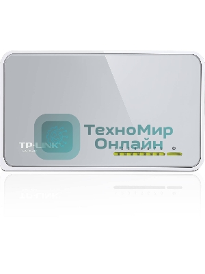 Коммутатор TP-Link SOHO TL-SF1008D Коммутатор 8-port 10/100M mini Desktop Switch, 8 10/100M RJ45 ports, Plastic case