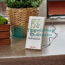 Метеостанция комнатно-уличная Rexant S3331SC с проводным датчиком