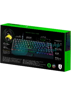 Клавиатура Razer BlackWidow V3 Mini HyperSpeed гибридная, USB Type-A, Bluetooth, радиоканал, чёрный