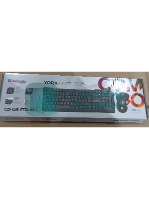 (Поврежденная упаковка) Клавиатура + мышка YORK C-777 RU 45779 DEFENDER