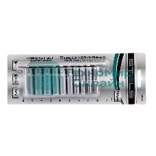 Набор удлиненных торцевых головок Stels 1/4