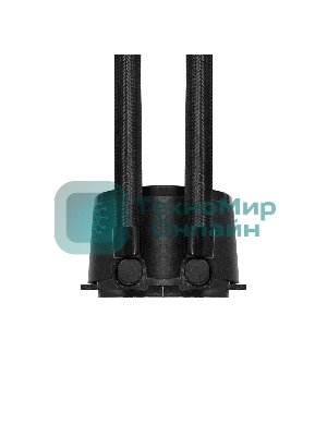 Система жидкостного охлаждения ExeGate BlackWater-360.PWM.RGb черный, 120 мм, алюминий/медь, 2000 об/мин, 37 дБ, 4 pin, 280 Вт